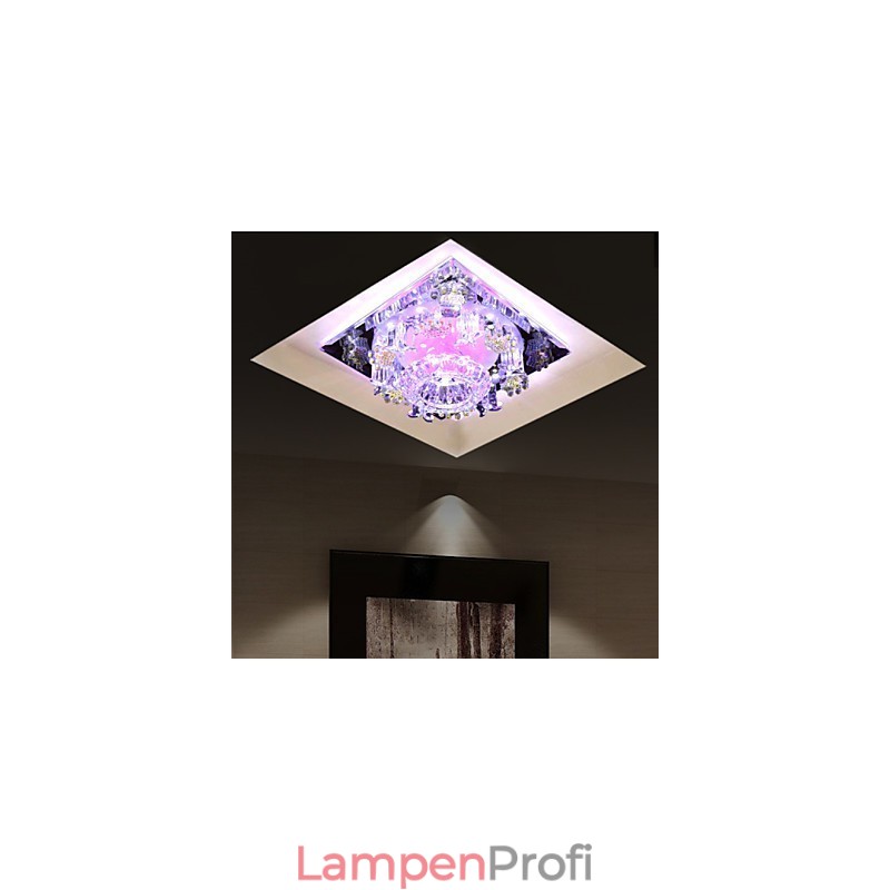 Quadratische Pockenlampe Licht Kristall Licht Kreative Kuppel Licht Rohr Lampe Licht