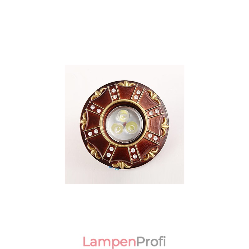 Strahler im Mini-Stil, traditionell, klassisch, aus Harz