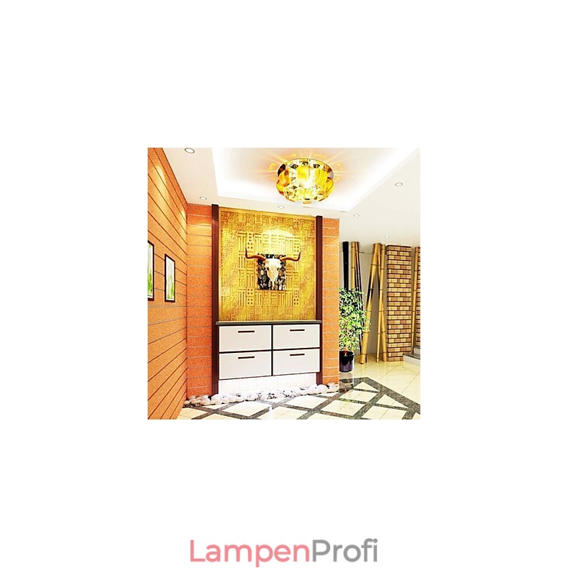 12*4,5 Cm Kristall Lampe Smd CreativeTube Scheinwerfer Absorbieren Dome Licht