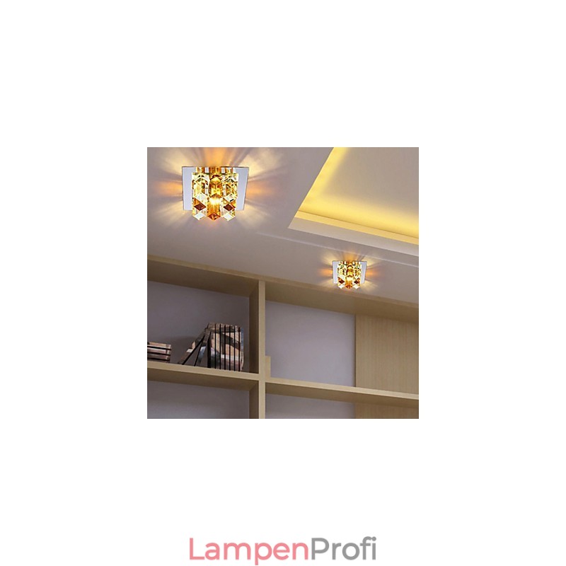 12*4,5 Cm Kristall Lampe Smd CreativeTube Scheinwerfer Absorbieren Dome Licht