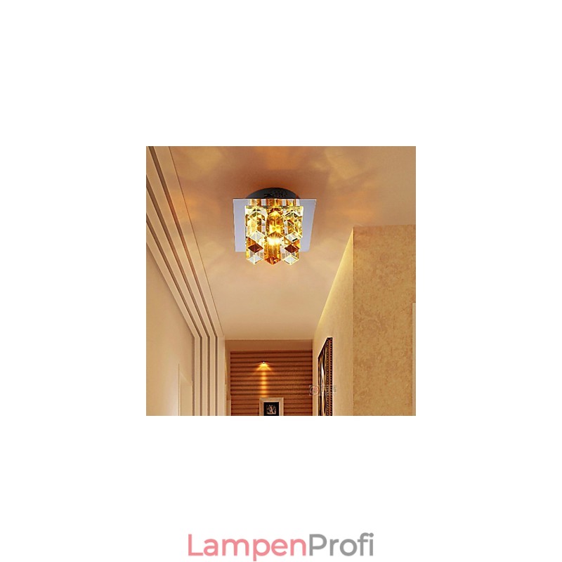 12*4,5 Cm Kristall Lampe Smd CreativeTube Scheinwerfer Absorbieren Dome Licht