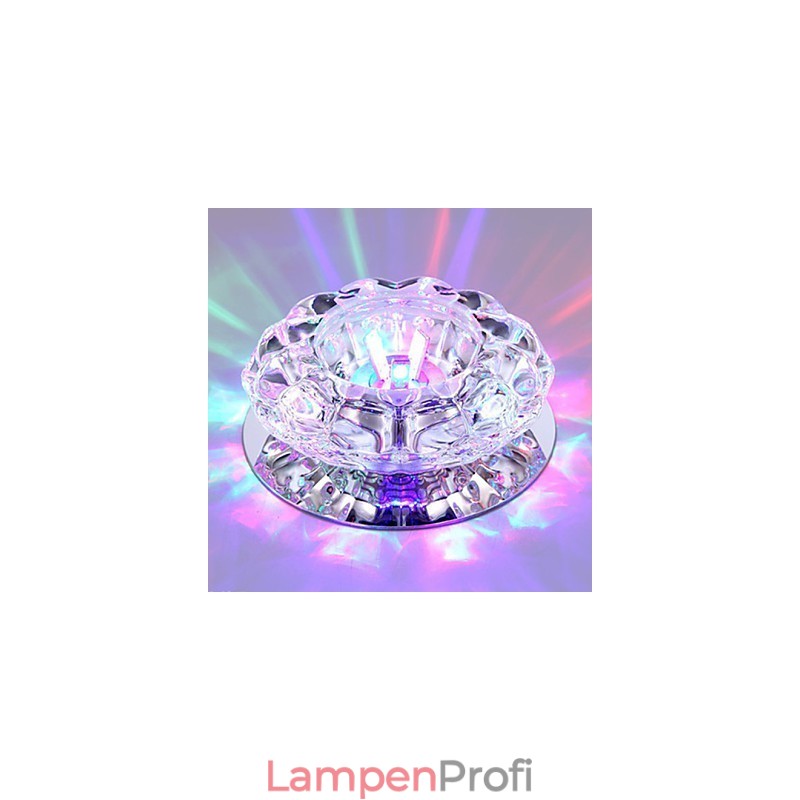 Kristall Deckenleuchte Spotlight SMD 3W Kreative Lampe Absorbieren Kuppel Licht