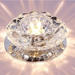Kristall Deckenleuchte Spotlight SMD 3W Kreative Lampe Absorbieren Kuppel Licht