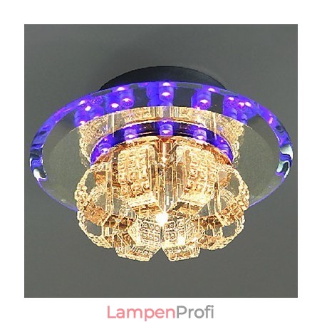 Moderne zeitgenössische Kristall galvanisierte Kristall Flush Mount Moderne zeitgenössische Kristall galvanisierte Kristall Flush Mount