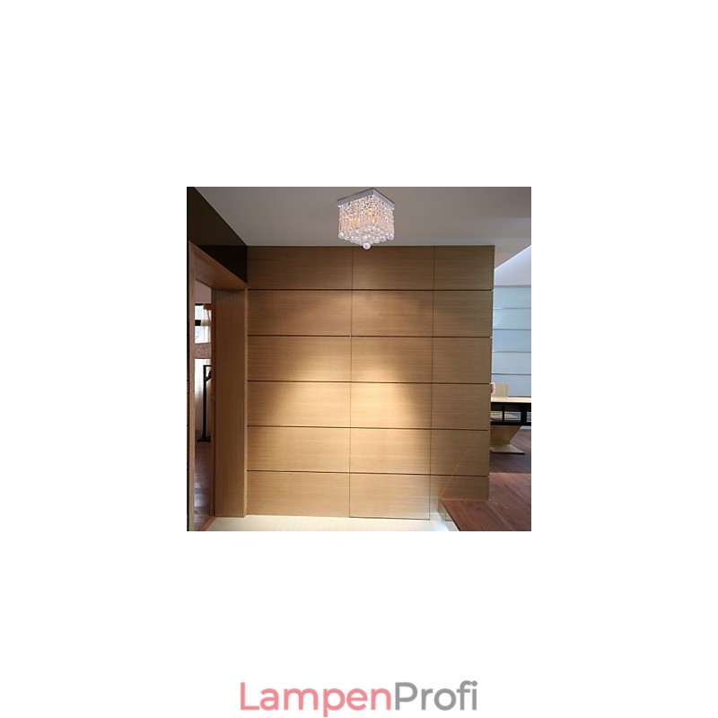 Moderne zeitgenössische Kristall Mini-Stil Unterputz