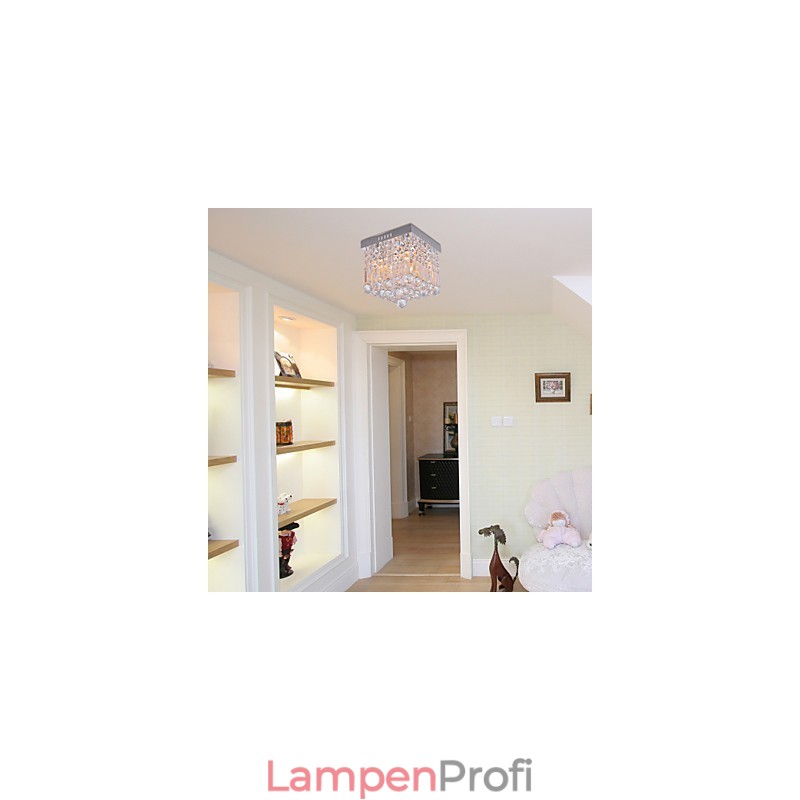 Moderne zeitgenössische Kristall Mini-Stil Unterputz