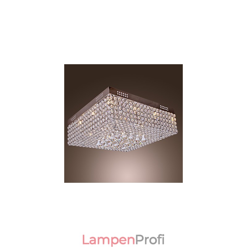 Deckenleuchte mit Kristallperlen und 45 Farben