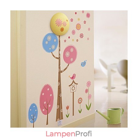 Kreative 3 D Tapeten Wandleuchte Modernes Nachtlicht Kann Die Wandaufkleber Lichter Entfernen