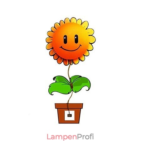 DIY Tapete Wandleuchten Blume Gesicht Spaß Atmosphäre Nachtlicht Kinder Nachttischlampe Dekoration