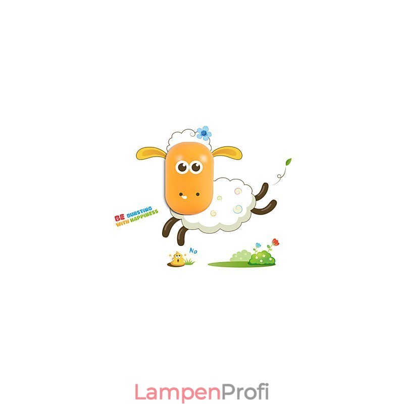 9 * 6 * Spaß beim Spielen mit kreativem Geist Intelligente Lichtsteuerung Kleines Nachtlicht Kinder Wandlampen