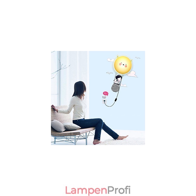 Wandleuchten Moderne Zeitgenössische Kreative 3D Wand Papier Wand Lampe Licht