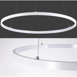 Dimmbare Pendelleuchte mit Fernbedienung Modernes Design Drei Ringe