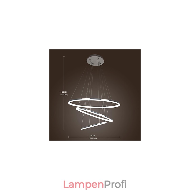 70W moderne Pendelleuchte im zeitgenössischen Mini-Stil aus galvanisiertem Metall