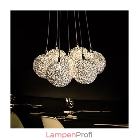 Pendelleuchte Modern 7 Licht Home Furnishing Dekorative Aluminium Pendelleuchte