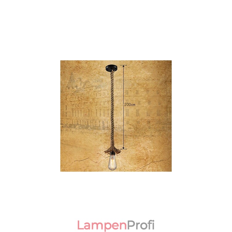 Traditionelle klassische rustikale Lodge Vintage Country Retro Pendelleuchte