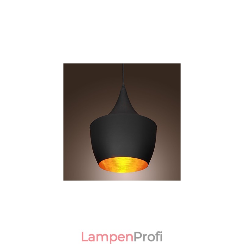 Pendelleuchte Retro Vintage Tom Dixon Design Schwarz