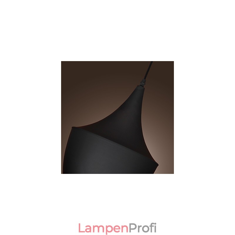 Pendelleuchte Retro Vintage Tom Dixon Design Schwarz