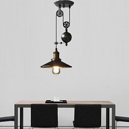 Pendelleuchten Rustikale Lodge Vintage Retro Country Garage Metall