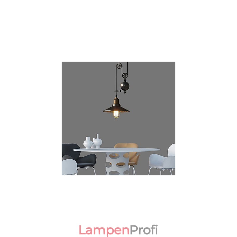 Pendelleuchten Rustikale Lodge Vintage Retro Country Garage Metall