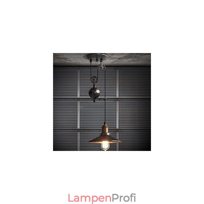 Pendelleuchten Rustikale Lodge Vintage Retro Country Garage Metall