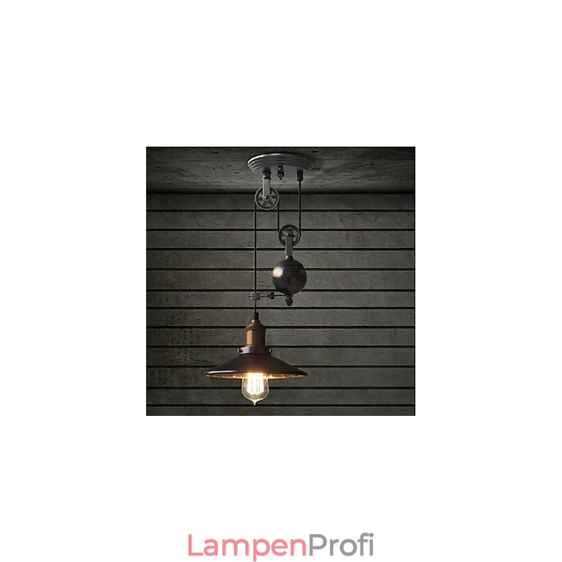 Pendelleuchten Rustikale Lodge Vintage Retro Country Garage Metall