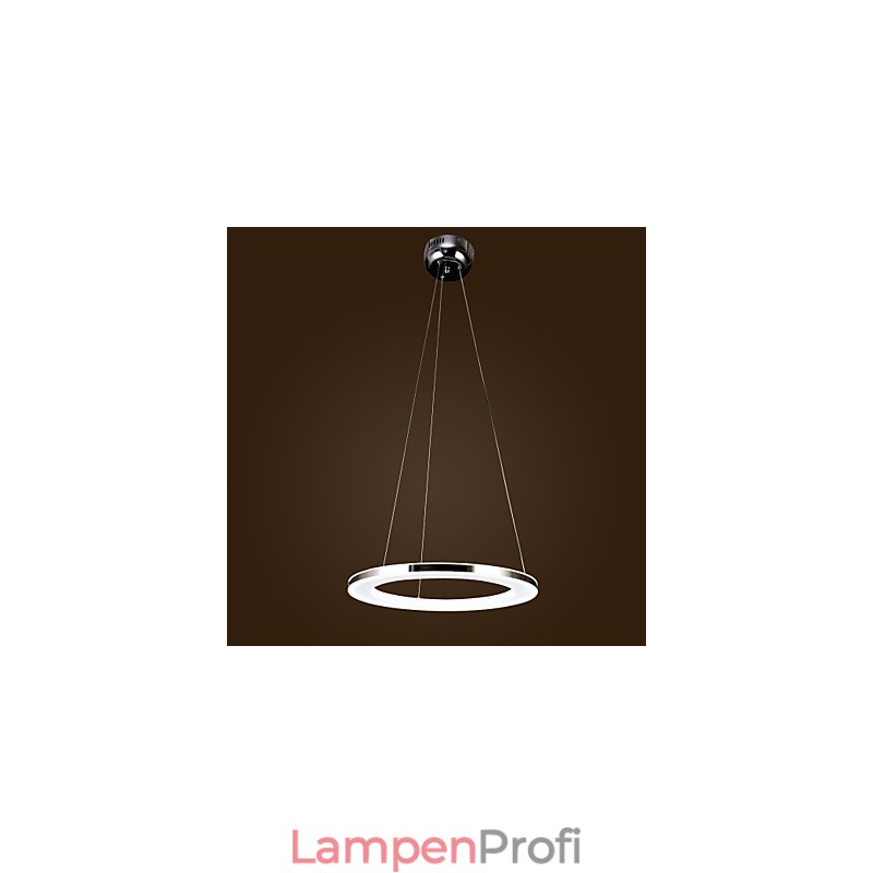 Moderne zeitgenössische Pendelleuchte aus Metall