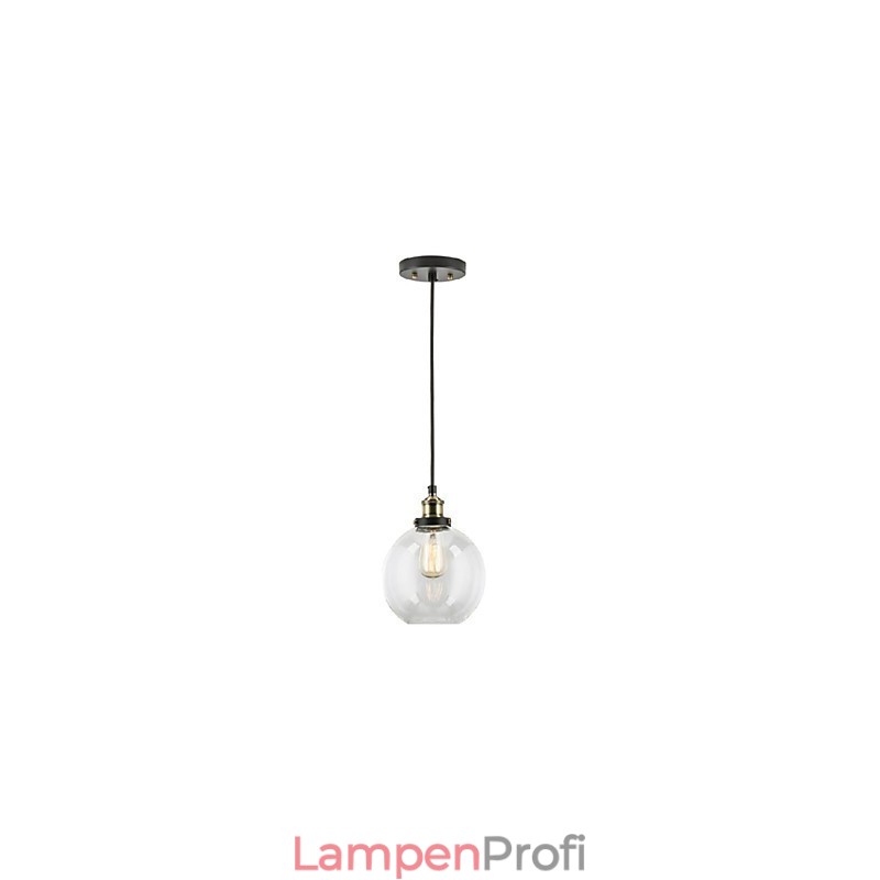 Industrielle Fabrik Pendelleuchte Antik Messing Eine Leuchte Glasschirm Cafe Pendelleuchte