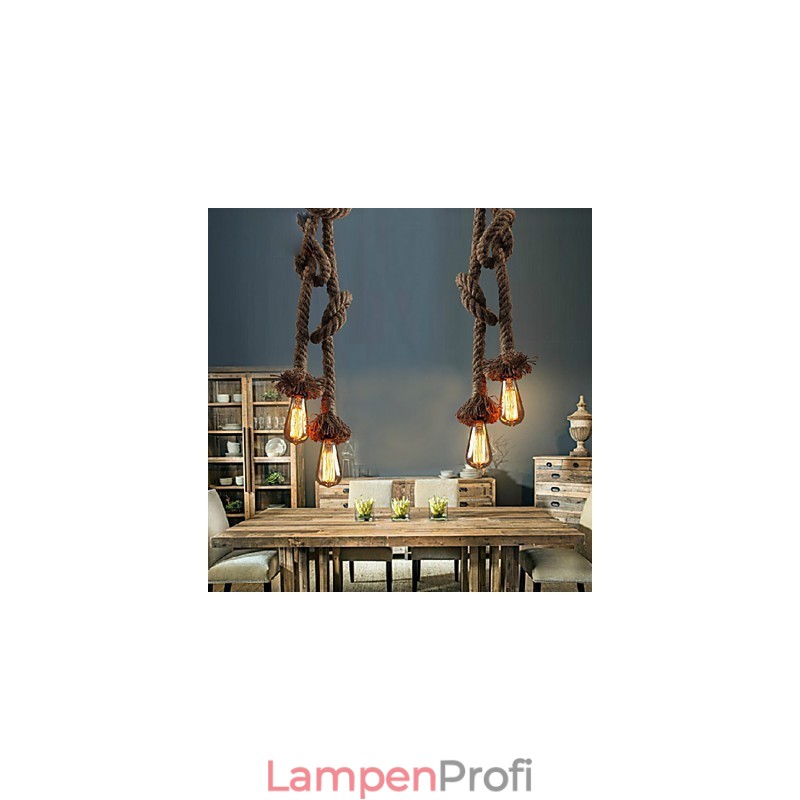 Pendelleuchten 2 Lichter Industrieller Wind, der alte Wege wiederherstellt, ist die kreative Hängeleuchte für die Café-Theke