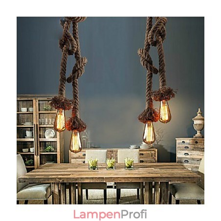 Pendelleuchten 2 Lichter Industrieller Wind, der alte Wege wiederherstellt, ist die kreative Hängeleuchte für die Café-Theke