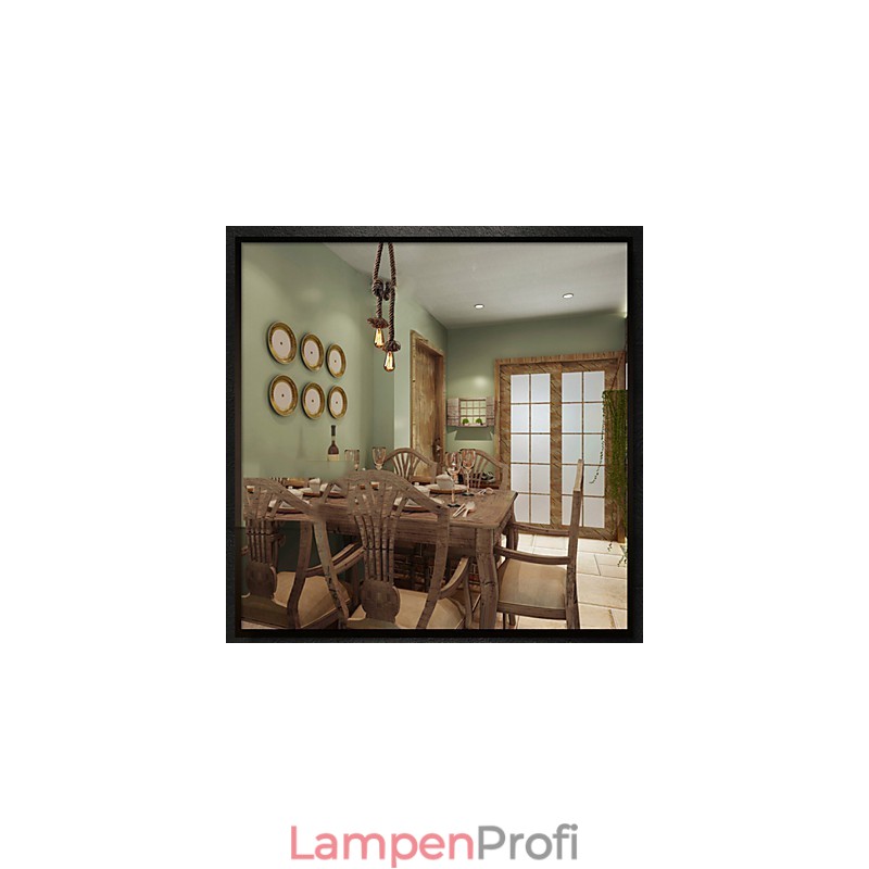 Pendelleuchten 2 Lichter Industrieller Wind, der alte Wege wiederherstellt, ist die kreative Hängeleuchte für die Café-Theke