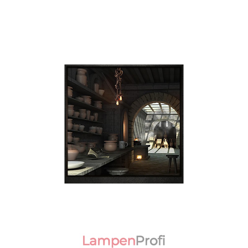 Pendelleuchten 2 Lichter Industrieller Wind, der alte Wege wiederherstellt, ist die kreative Hängeleuchte für die Café-Theke