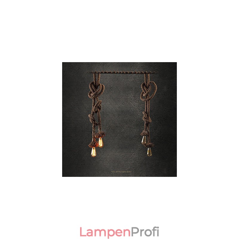 Pendelleuchten 2 Lichter Industrieller Wind, der alte Wege wiederherstellt, ist die kreative Hängeleuchte für die Café-Theke