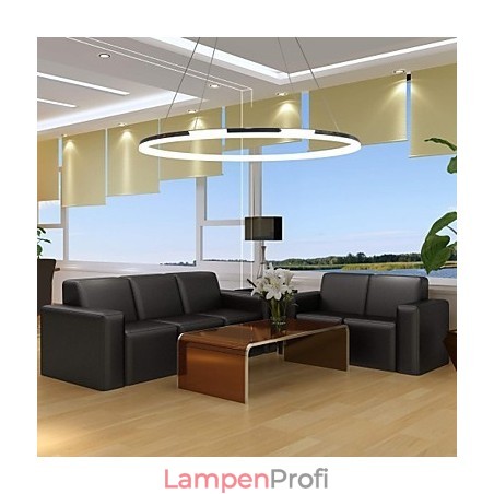 Moderne Pendelleuchte aus galvanisiertem Metall im Mini-Stil