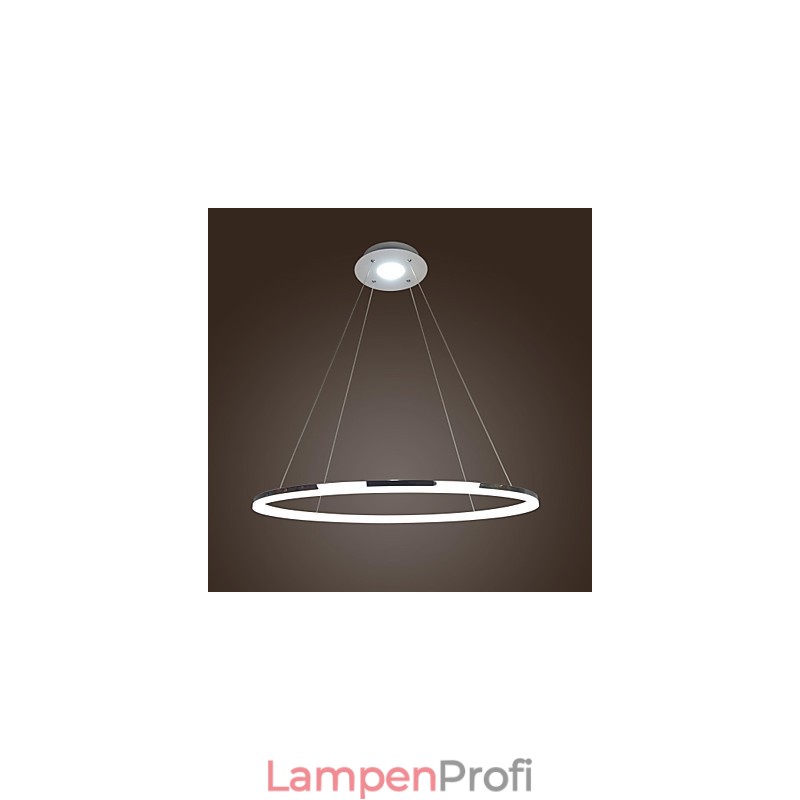 Moderne Pendelleuchte aus galvanisiertem Metall im Mini-Stil