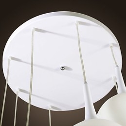 Moderne zeitgenössische galvanisierte Globus-Pendelleuchte