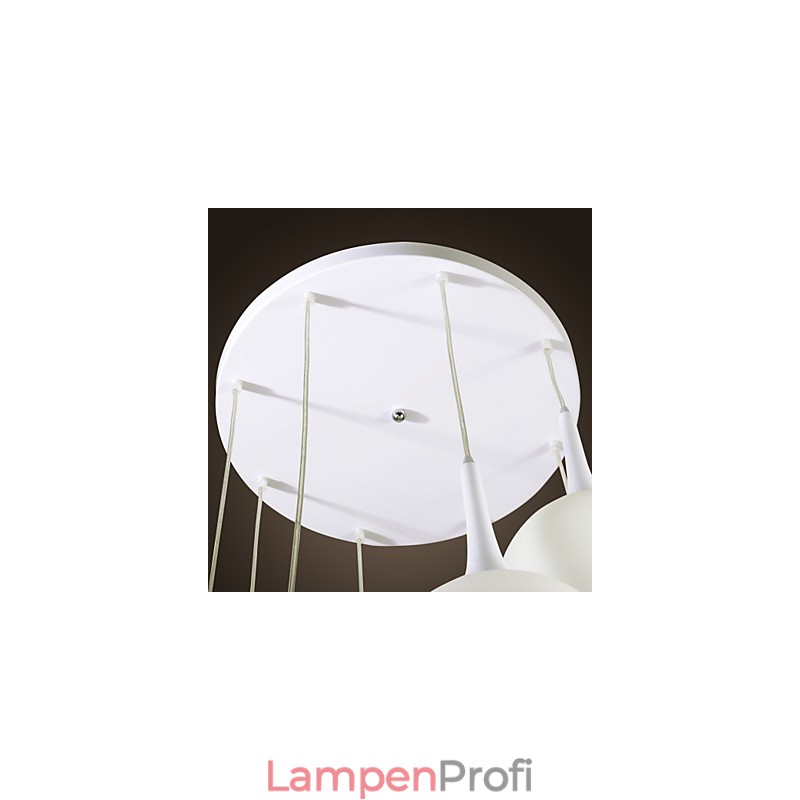 Moderne zeitgenössische galvanisierte Globus-Pendelleuchte