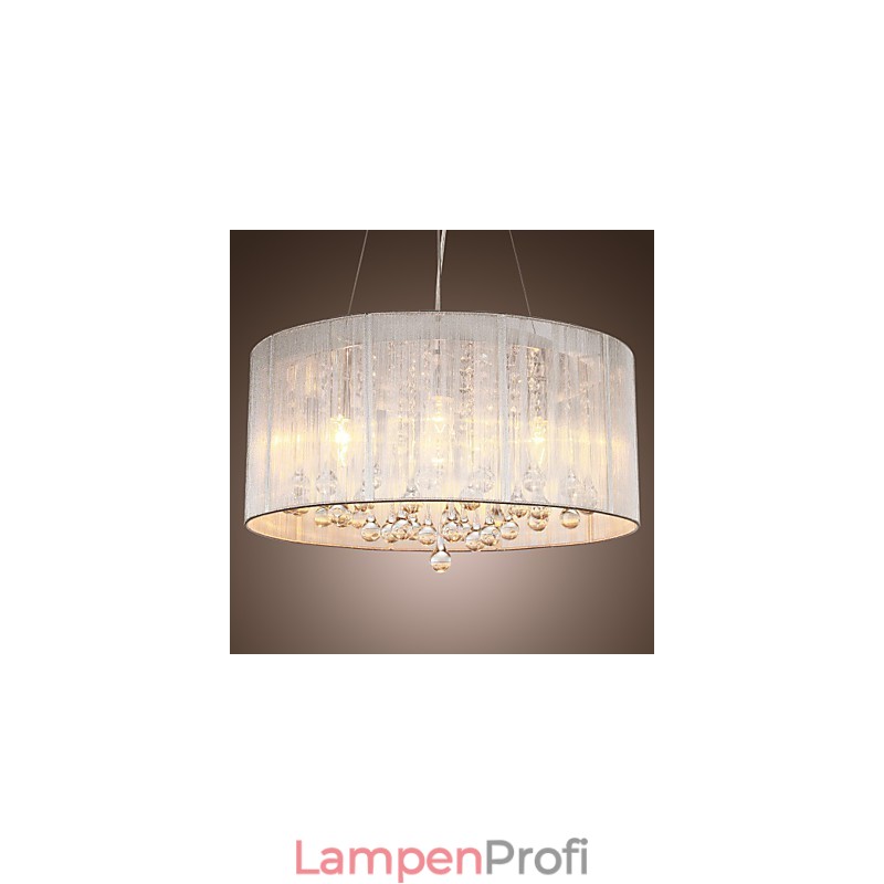 Trommel-Pendelleuchte, modern, 4 Lichter