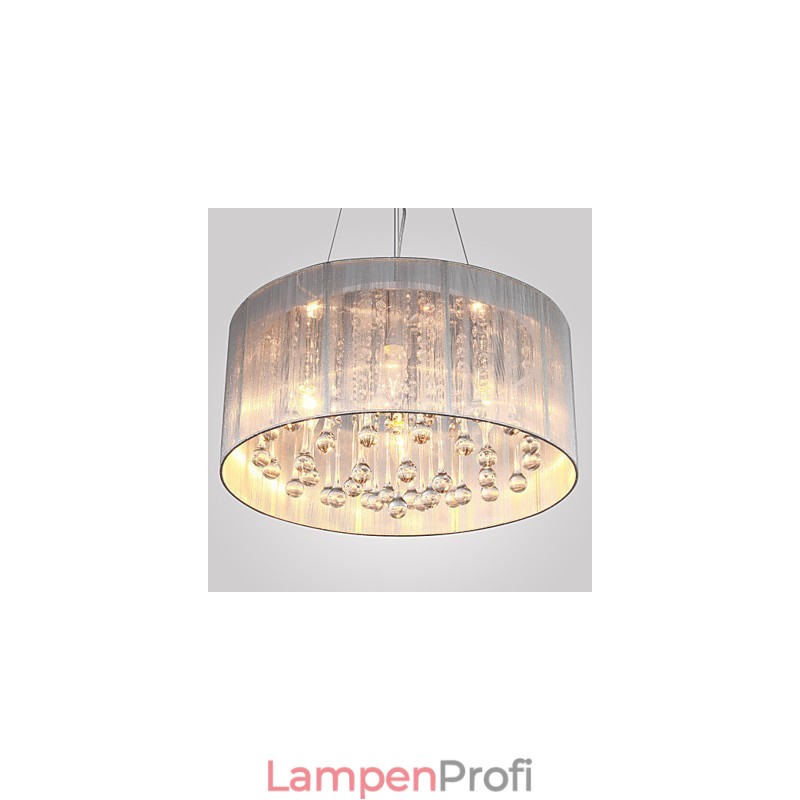 Trommel-Pendelleuchte, modern, 4 Lichter
