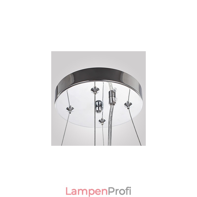 Trommel-Pendelleuchte, modern, 4 Lichter