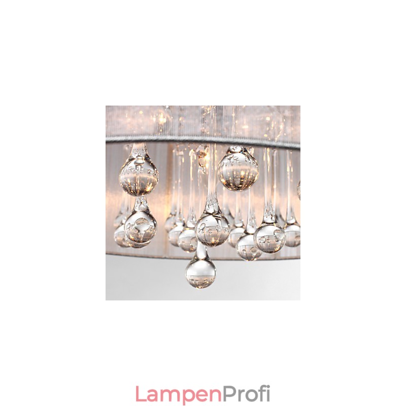 Trommel-Pendelleuchte, modern, 4 Lichter