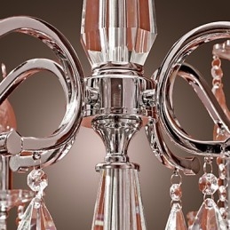 Kronleuchter Kristall Modern 2 Ebenen Wohnzimmer 12 Lichter