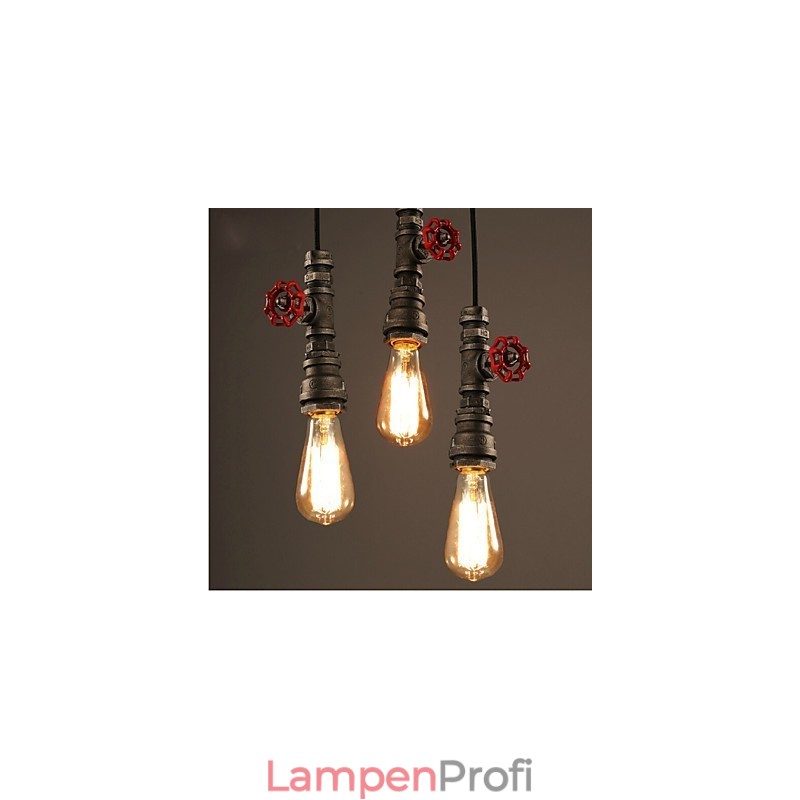 Retro Hängelampe Handeln Die Rolle Ofing Loft Dekoration Ländlichen Industrie Rohr Pendelleuchte