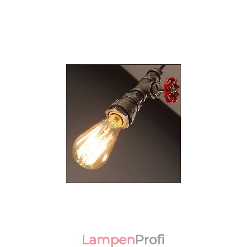 Retro Hängelampe Handeln Die Rolle Ofing Loft Dekoration Ländlichen Industrie Rohr Pendelleuchte