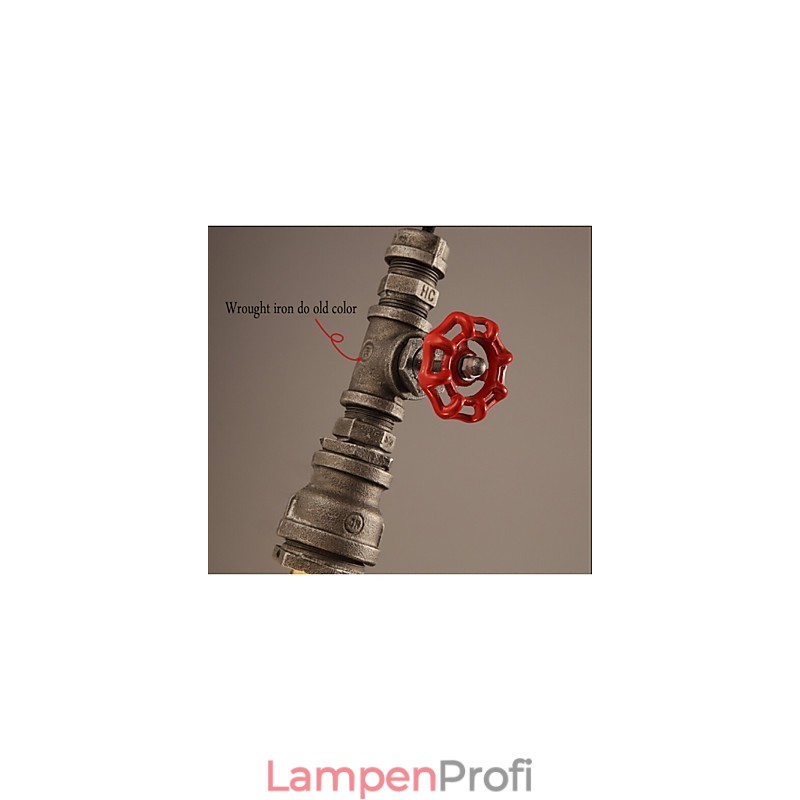 Retro Hängelampe Handeln Die Rolle Ofing Loft Dekoration Ländlichen Industrie Rohr Pendelleuchte