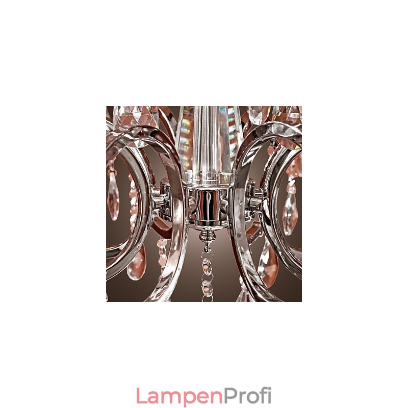 Kronleuchter Kristall Modern 2 Ebenen Wohnzimmer 12 Lichter