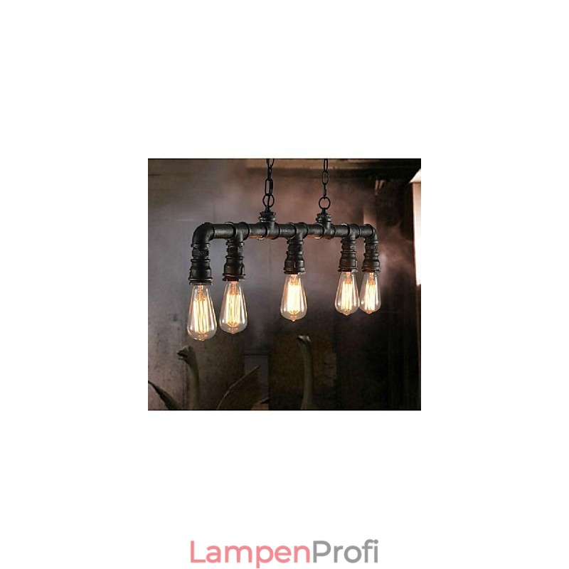 Traditionelle Klassische Vintage Laterne Land Retro Mini Stil Malerei Metall Anhänger Licht