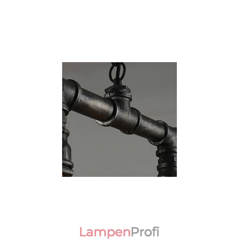Traditionelle Klassische Vintage Laterne Land Retro Mini Stil Malerei Metall Anhänger Licht