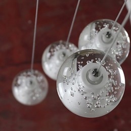 Moderne Pendelleuchte Pendelleuchte Leuchten G4 Retroifit Chrom Überzug Kristall für Treppenlicht