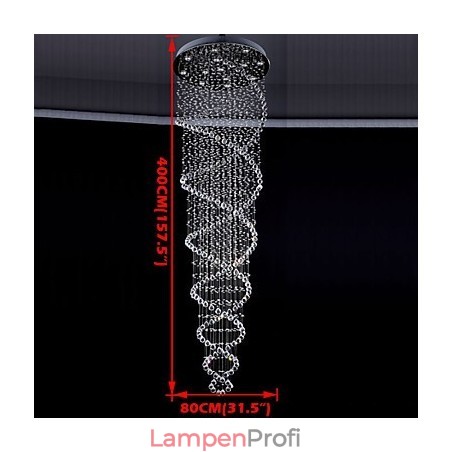 Deckenkristall-Pendelleuchten 13 Lichter Moderne silberne Canpoy Transparente K9-Kristallleuchten