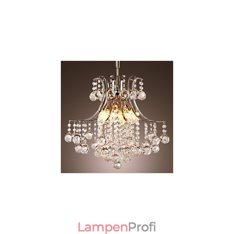 Pendelleuchte Luxus Modern Kristall Wohnzimmer 6 Lichter